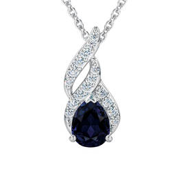 Genuine Birthstone Diamond Pendant 11573 0012 i september