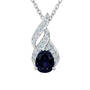 Genuine Birthstone Diamond Pendant 11573 0012 i september