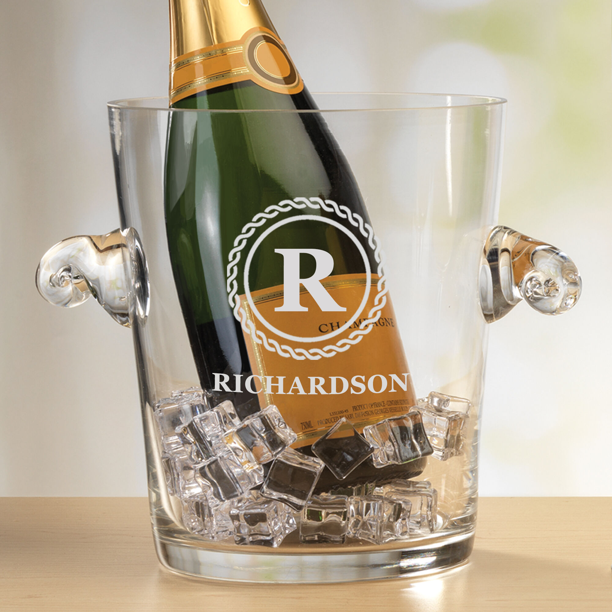 The Personalized Champagne Bucket 10036 0056 b bucket