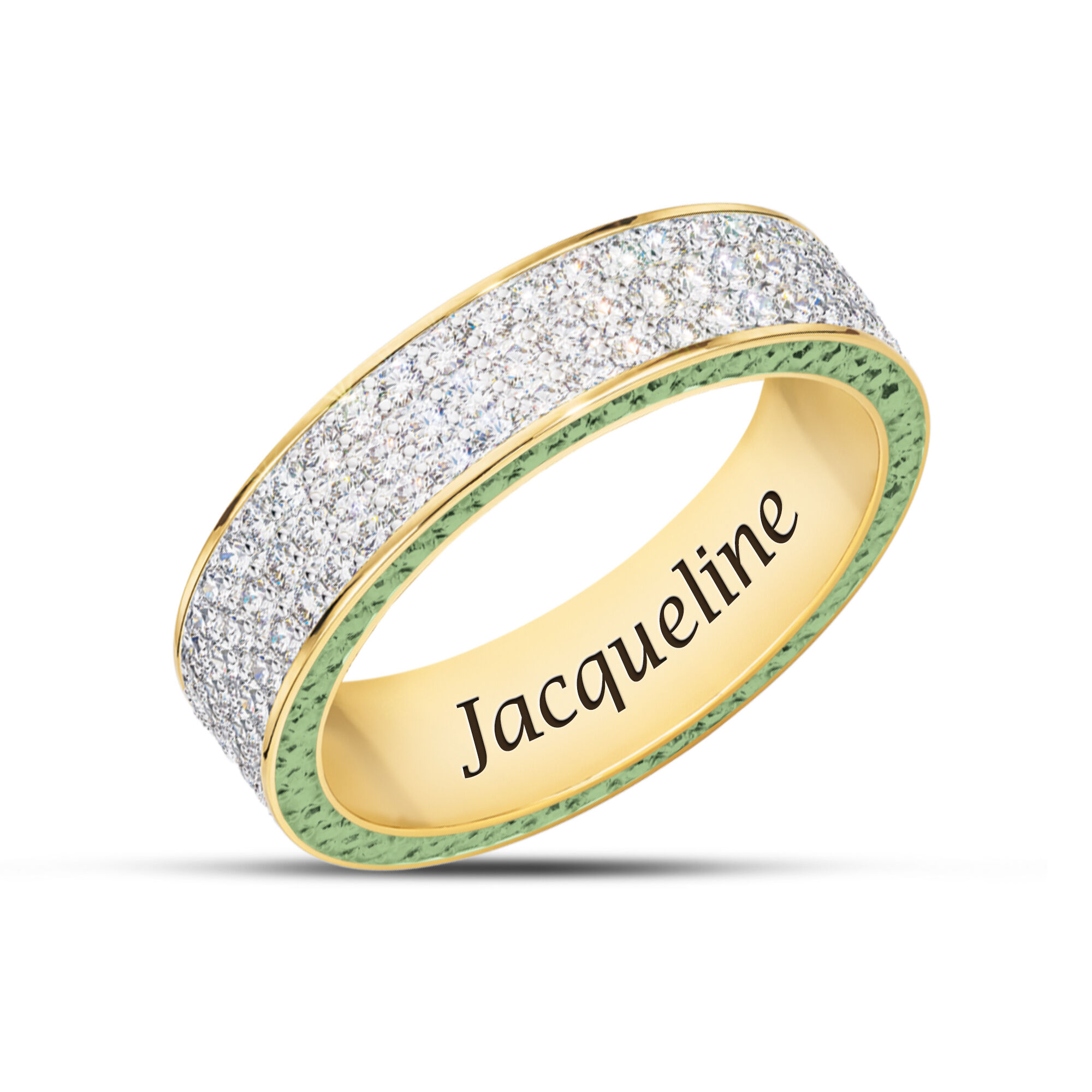 Personalized Birthstone Eternity Ring 10903 0015 h august