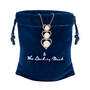 I Love You Forever Pearl Diamond Pendant 10782 0011 g gift pouch