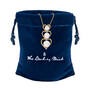 I Love You Forever Pearl & Diamond Pendant, I Love You Forever Pearl Diamond Pendant 10782 0011 g gift pouch