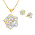 The Radiant Rose Pendant with FREE Matching Earrings 10755 0014 a main