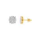 Diamond Cluster Stud Earrings 11142 0220 a main