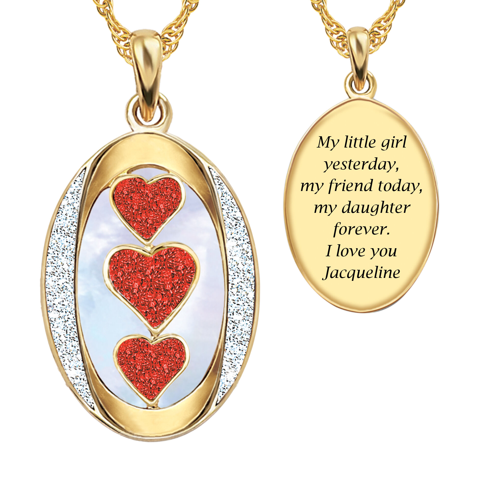 Danbury mint daughter pendant shop