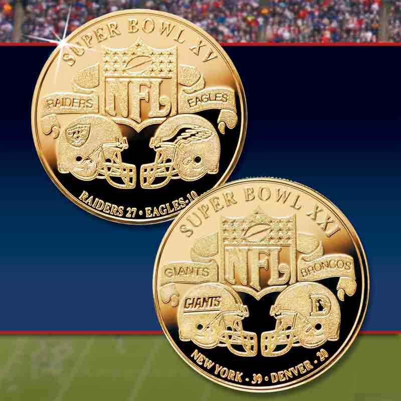 Super Bowl Flip Coin Collection