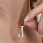 Custom Initial Pendant 11947 0011 m model