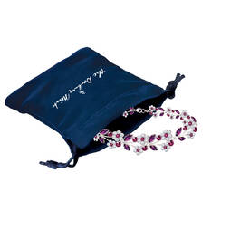 Mulberry Blooms Crystal Bracelet 4505 0085 m gift pouch