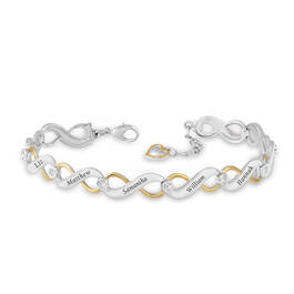 Family Forever Personalized Diamond Bracelet 2891 006 5 1