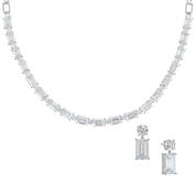 The 37 Carat Platinum Dazzle Neck Free Matching Earrings 12091 0013 a main