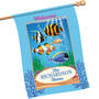 Seasonal Sensations Personalized House Flags 10795 0016 f august