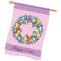 Seasonal Sensations Wreath Flags, Seasonal Sensations Wreath Flags 6657 0011 c April