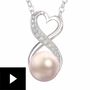 “Granddaughter You Are My Precious Pearl” Infinity Necklace,,video-thumb
