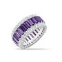 Birthstone Beauty Eternity Ring, Birthstone Beauty Eternity Ring 12296 0024 b february