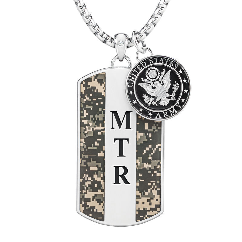 Personalized Army Dog Tag 10129 0013 a main