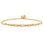 Lavished in Luxury 14kt Gold Bolo Bracelet 11409 0012 a main