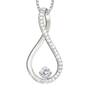 The Birthstone  Diamond Infinity Pendant 5200 001 5 4