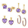 The Essential Birthstone Earring Set 11034 0015 b february