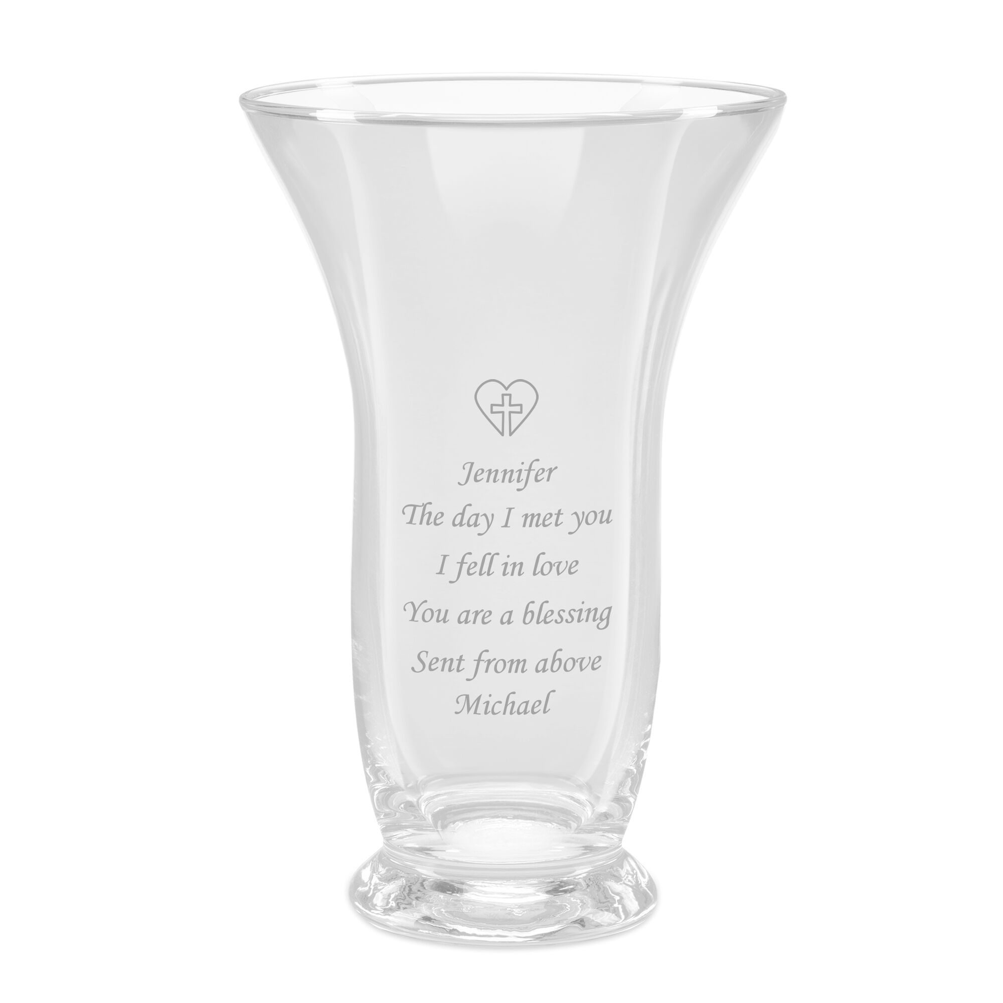 The Personalized Blessing Vase 10157 0034 a main