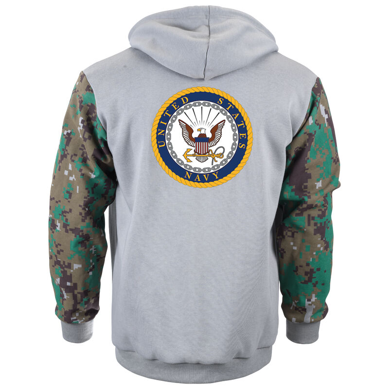 The Personalized US Navy Hoodie 10117 0025 b back