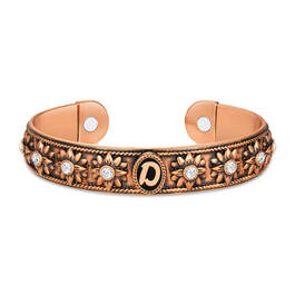 Personalized Vitality Copper Magnetic Bracelet 10929 0015 c initial d