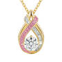 Birthstone Swirl Pendant with Free Matching Earrings 12210 0027 j october