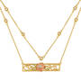 I Will Always Love You Layered Daughter Rose Necklace with card 6770 001 3 1