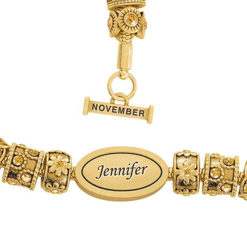 Beauty Personalized Charm Bracelet 2406 001 4 11