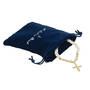 Pearl and Diamond Cross Necklace 10708 0012 g gift pouch