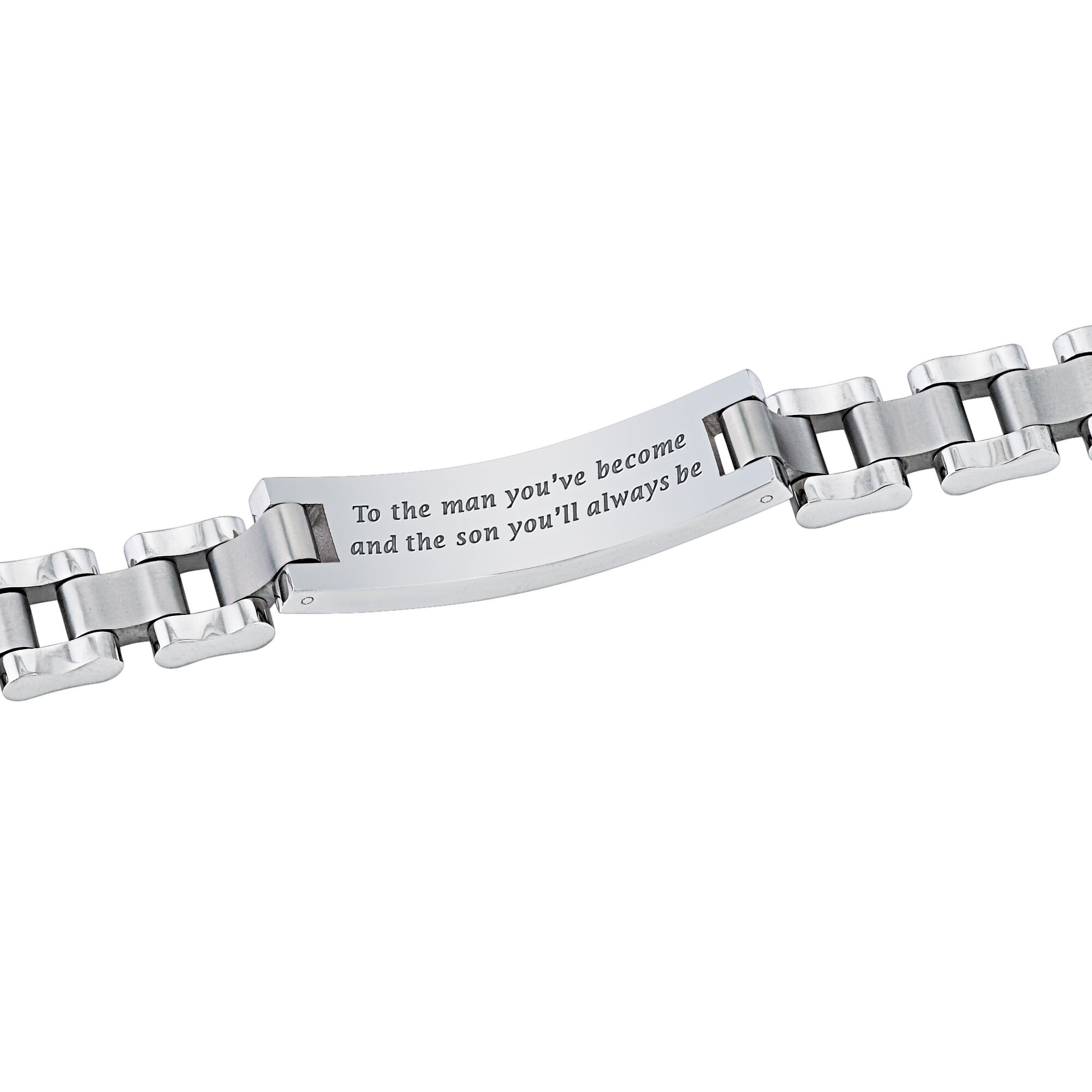 For My Son Bracelet Personalized with Last Name 2592 0224 b sentiment