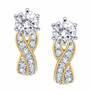 Birthstone Swirl Earrings 5361 014 3 4