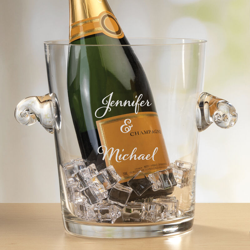 The Personalized Couples Champagne Set 10036 0023 e bucket