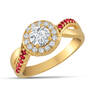 A Dozen Rubies Swirl Ring 10775 0010 a main