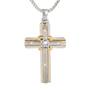 Birthstone Salvation Mens Pendant 6007 001 8 4