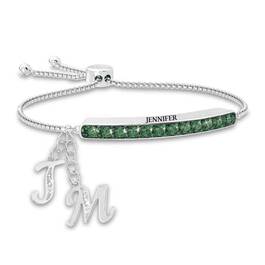 Personalized Birthstone Bolo Bracelet 1864 002 9 5