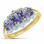 50 Years of Tanzanite Anniversary Ring 1149 001 8 1