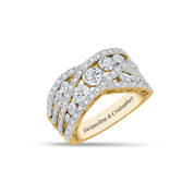 The Five Carat Kiss Diamonisse Ring 6277 0060 a main