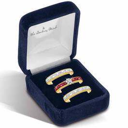 A Dozen Rubies Diamond Ring Set 5289 002 7 3