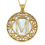Personalized Diamond Initial Pendant, I Love You Personalized Diamond Initial Pendant 10761 0016 e initialM