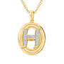 Diamond Initial Pendant 1250 0054 h pendant