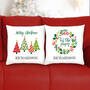 The Personalized Family Christmas Pillow Set 12222 0015 m room