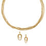 The Golden Cascade Necklace with FREE Matching Earrings 12328 0018 a main