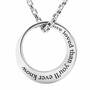 Son Infinity Circle Black Sapphire Pendant, Son Infinity Circle Black Sapphire Pendant 6463 001 5 2