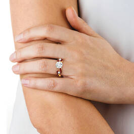 Birthstone Diamond Swirl Ring 12095 0019 m model
