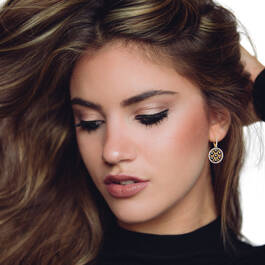 Infinite Dazzle Drop Earrings 6717 0019 m model