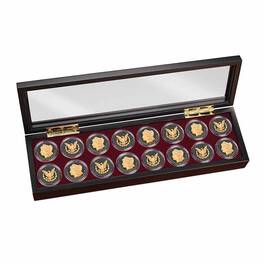 The Ruthenium  24KT Gold Enhanced Morgan Silver Dollars 1798 001 2 3