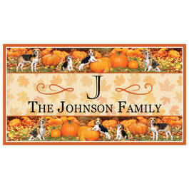 The Dog Seasonal Welcome Mats 1922 0037 a beagle