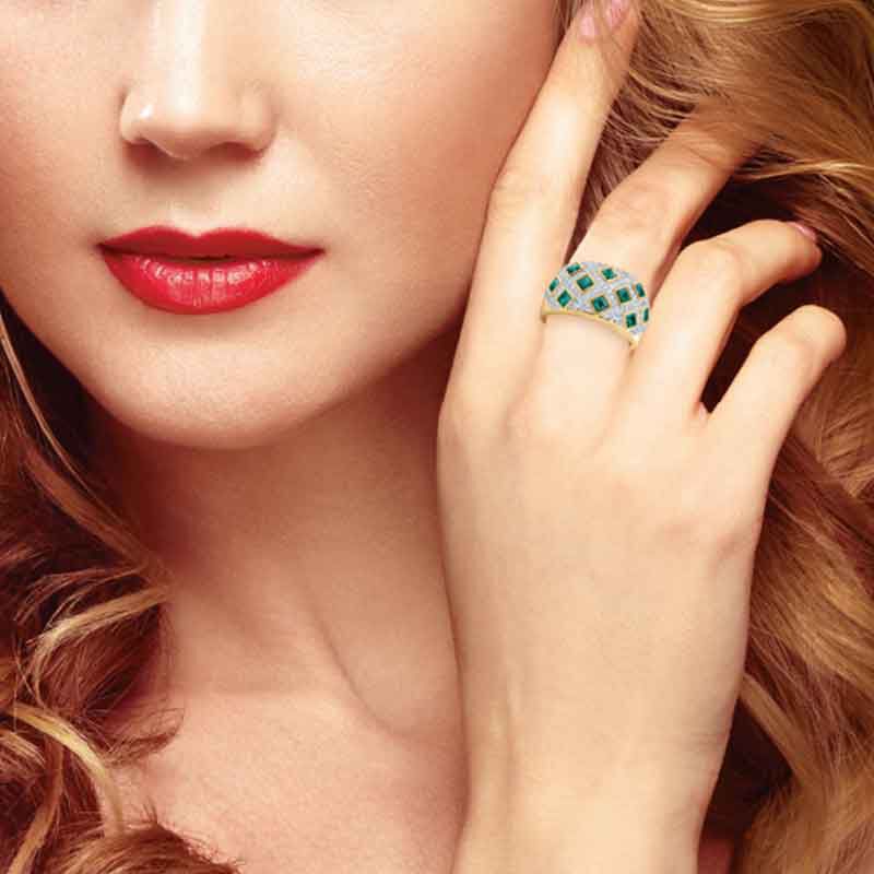 The Emerald Splendor Ring 4912 001 7 3