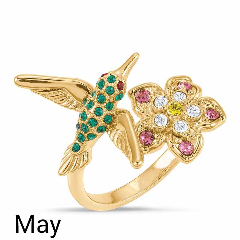 A Colorful Year Crystal Rings   Sizes 5 8 6115 003 3 4