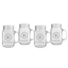 The Personalized Set of Four Mason Jar Glasses 10585 0028 a main